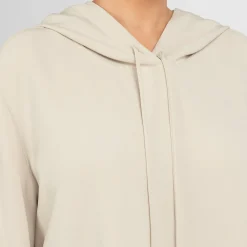 New Marina Rinaldi Triacetate Cady Hoodie Beige