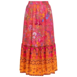 Fashion Marina Rinaldi Sport Marina Rinaldi Wildflower Maxi Skirt Hot Pink