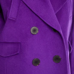 Outlet Marina Rinaldi WOOL COAT VIOLET
