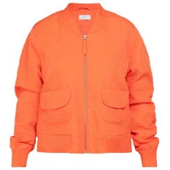 Fashion Godske Noen Jacquard Jacket Orange