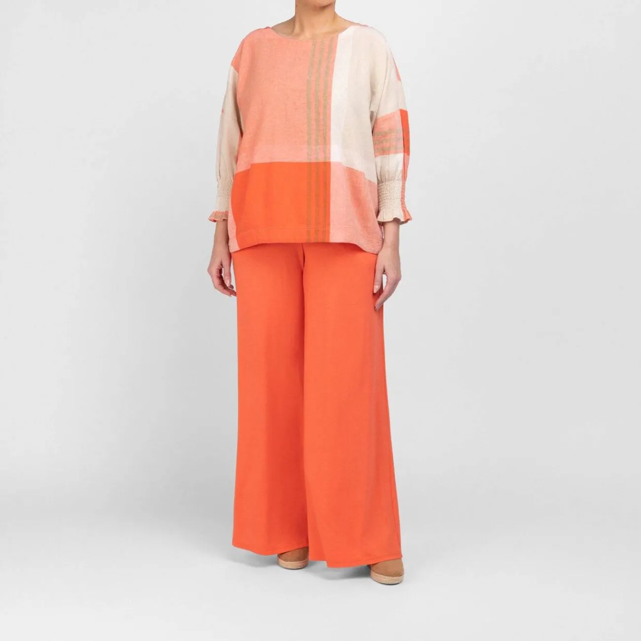 New Godske Noen Jersey Trousers Coral