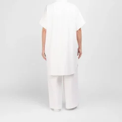 Outlet Godske Noen Long Short-Sleeved Jacket White