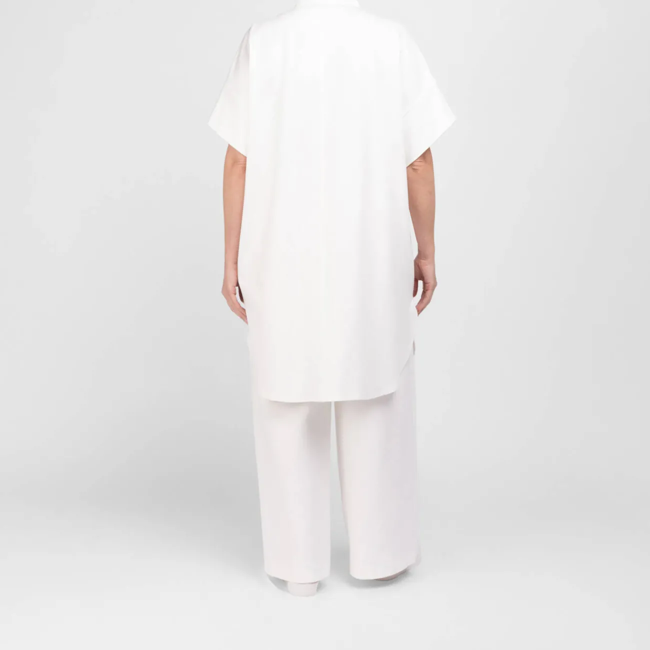 Outlet Godske Noen Long Short-Sleeved Jacket White