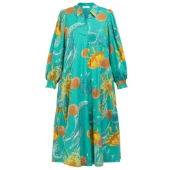 Sale Godske Noen Poplin Dress Green