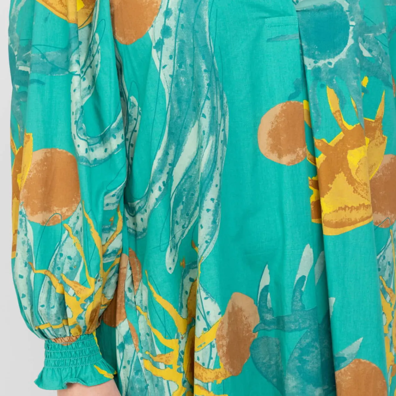 Sale Godske Noen Poplin Dress Green