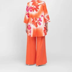 Fashion Godske Noen Poplin Printed Shirt Orange