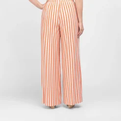 New Godske Noen Stripe Trousers Coral