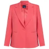 Sale Persona by Marina Rinaldi Stretch Cady Blazer Coral