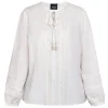 Discount Persona by Marina Rinaldi Tunic Cotton Ivory