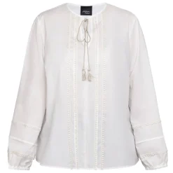Discount Persona by Marina Rinaldi Tunic Cotton Ivory