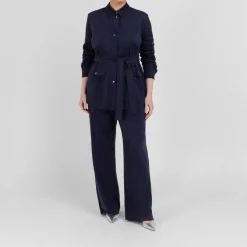 Outlet Persona by Marina Rinaldi Saharan Jacket Navy