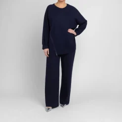Sale Persona by Marina Rinaldi Milano Jersey Trouser Navy
