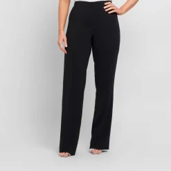 Discount Persona Elegante Persona By Marina Rinaldi Stretch Cady Trousers Black
