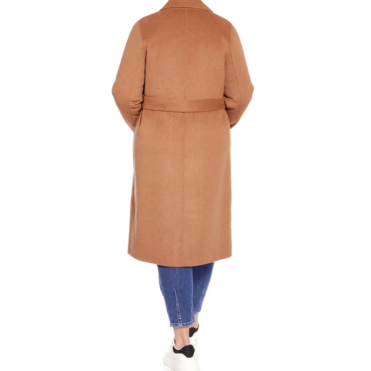 Fashion Persona by Marina Rinaldi WOOL BLEND FRINGE COAT