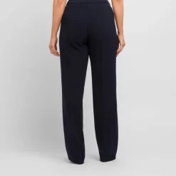 Clearance Persona Elegante Persona By Marina Rinaldi Stretch Cady Trousers Navy