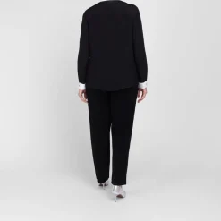 Clearance Piero Moretti Applique Shirt Black