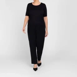 Discount Piero Moretti Knitted Intarsia Twinset Black and White