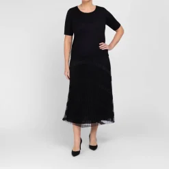 Discount Piero Moretti Knitted Intarsia Twinset Black and White