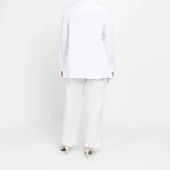 Fashion Piero Moretti Rope Embroidery Shirt White