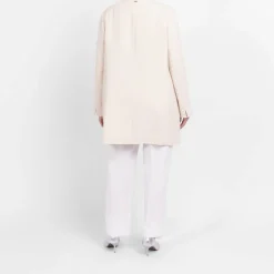 Best Rof Amo RoFa Long Jacket Cream