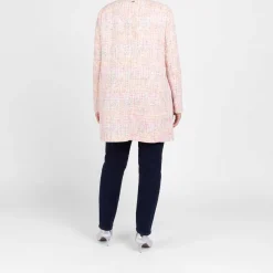 Discount Rof Amo RoFa Tweed Long Jacket Multi-Colour