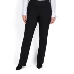 Sale Sallie Sahne STRETCH BLACK STRAIGHT LEG TROUSERS