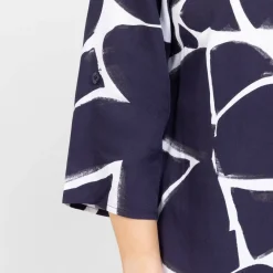 Online BIGGI M SeeYou by Abstract Print Tunic Navy