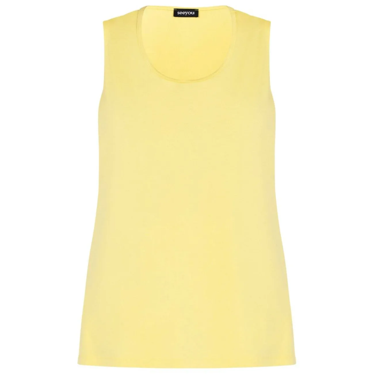 Hot BIGGI M SeeYou by Stretch Jersey Vest Yellow
