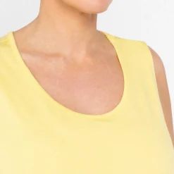 Hot BIGGI M SeeYou by Stretch Jersey Vest Yellow