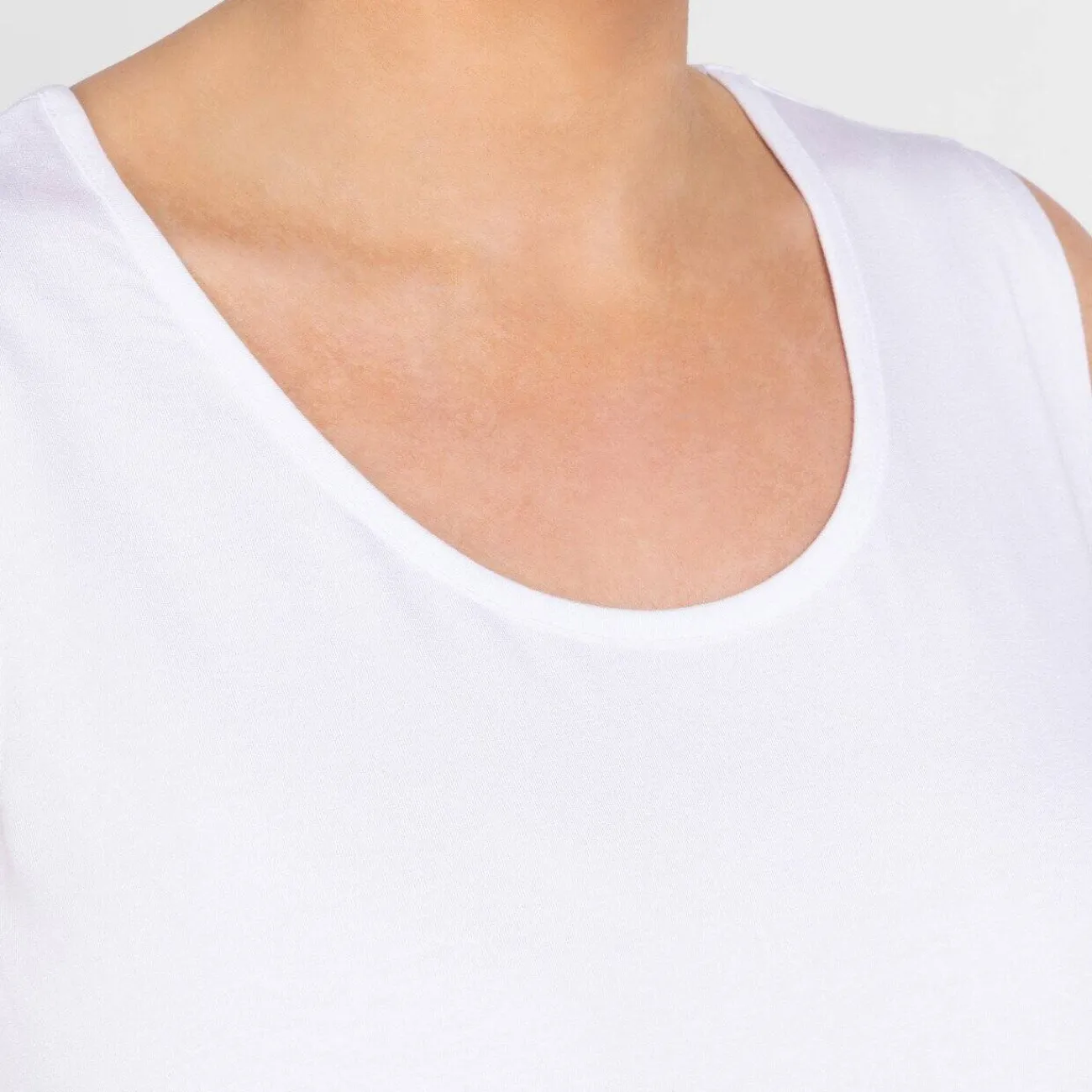 Outlet BIGGI M SeeYou by Stretch Jersey Vest White