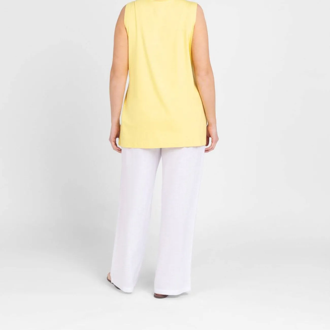 Hot BIGGI M SeeYou by Stretch Jersey Vest Yellow