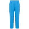 Discount Tia Pull On Satin Jersey Trousers Turquoise