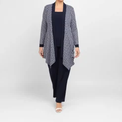 Hot Tia Square Neck Vest Navy