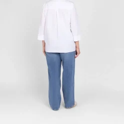 Online Spanish Shirt Company Tinta & Bariloche Cotton Tunic White