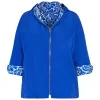 Best Spanish Shirt Company Tinta & Bariloche Reversible Raincoat Royal Blue
