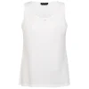 New Verpass Round Neck Vest White