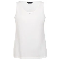 New Verpass Round Neck Vest White