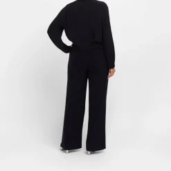 Hot Yoek Bomber Jacket Jersey Black