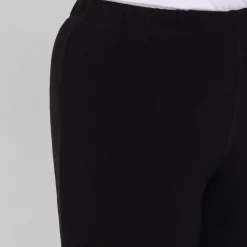 Outlet Yoek Jersey Trousers Black