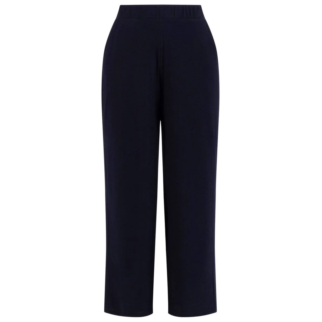 Hot Yoek Jersey Trousers Navy