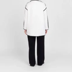 Best Yoek Milano Jersey Jacket Ecru