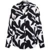 Sale Yoek Tunic Print Black and White